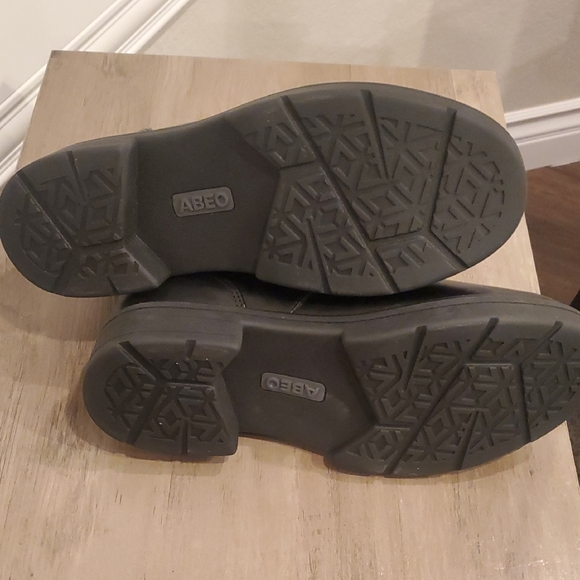 ABEO Black Leather Women's Boots - Picture 2 of 2